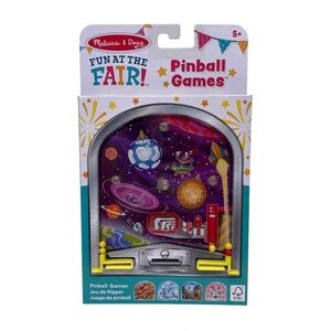 Melissa & Doug Fun At The Fair Pinball Games New Nwt